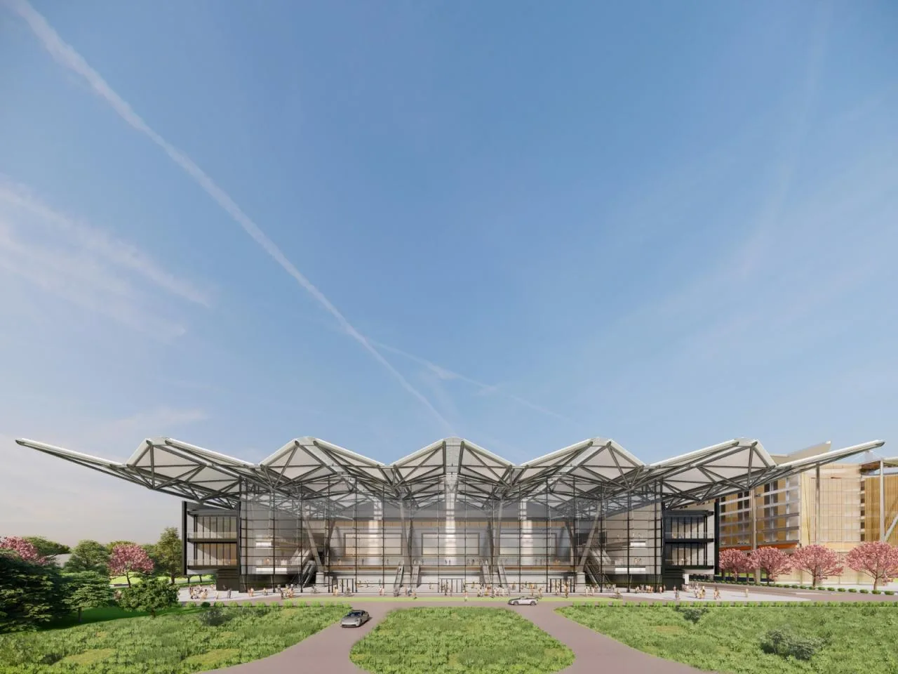 BIM Architecture | RSHP wins the competition for Zhengzhou Zhongyuan International Convention and Exhibition Center Phase II, International Conference Center, and Supporting Hotel projects