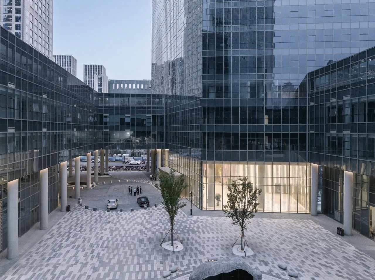 BIM Architecture | Jinan Central Business District Jinshi Center/Gabo Architectural Design Firm