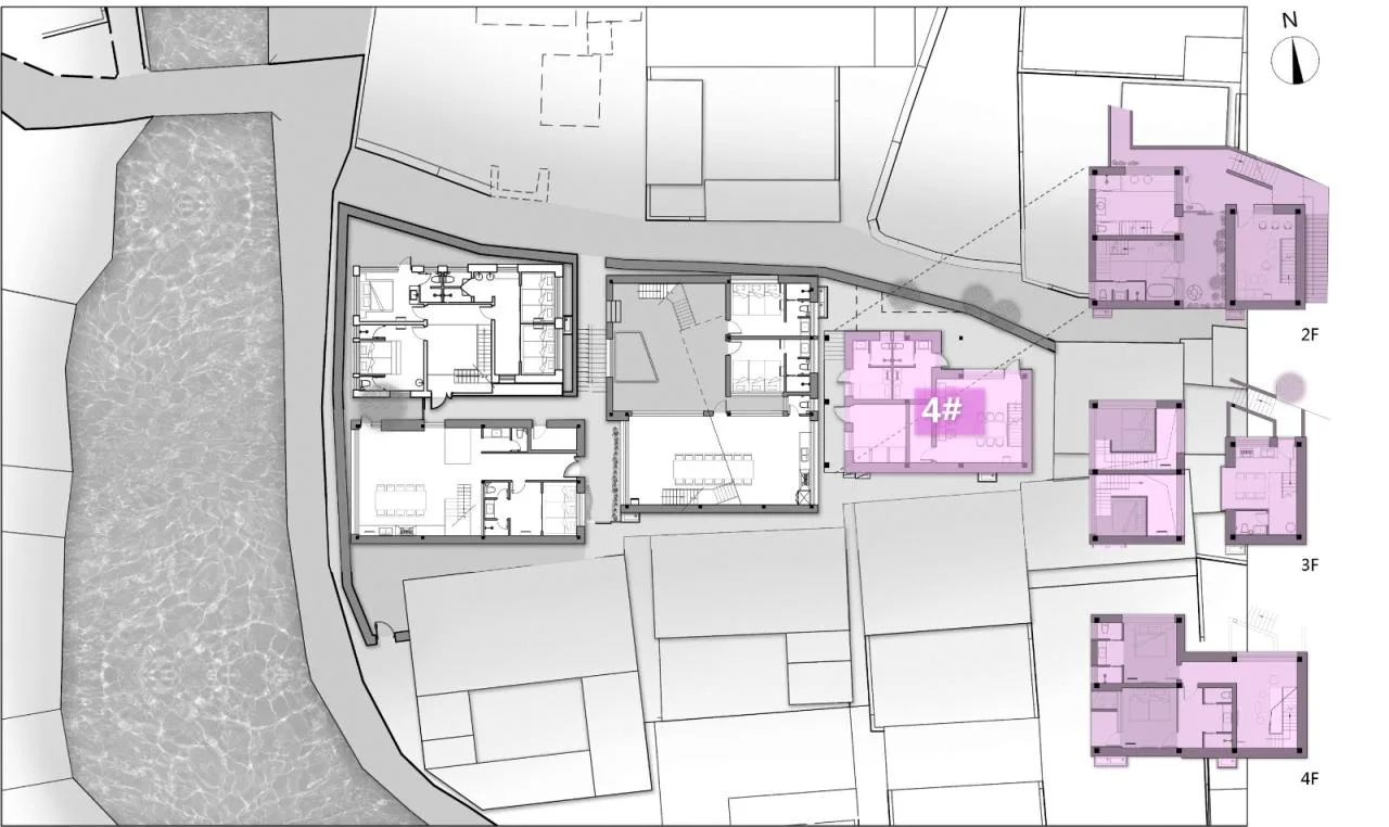 BIM Architecture | Based on Landscape: Design of Jinan Dongquan Village Homestay Cluster/GW Space Design