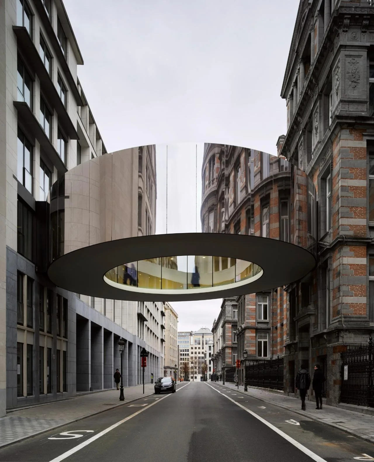 BIM Architecture | Tondo Pedestrian Overpass/OFFICE Kersten Geers David Van Severen