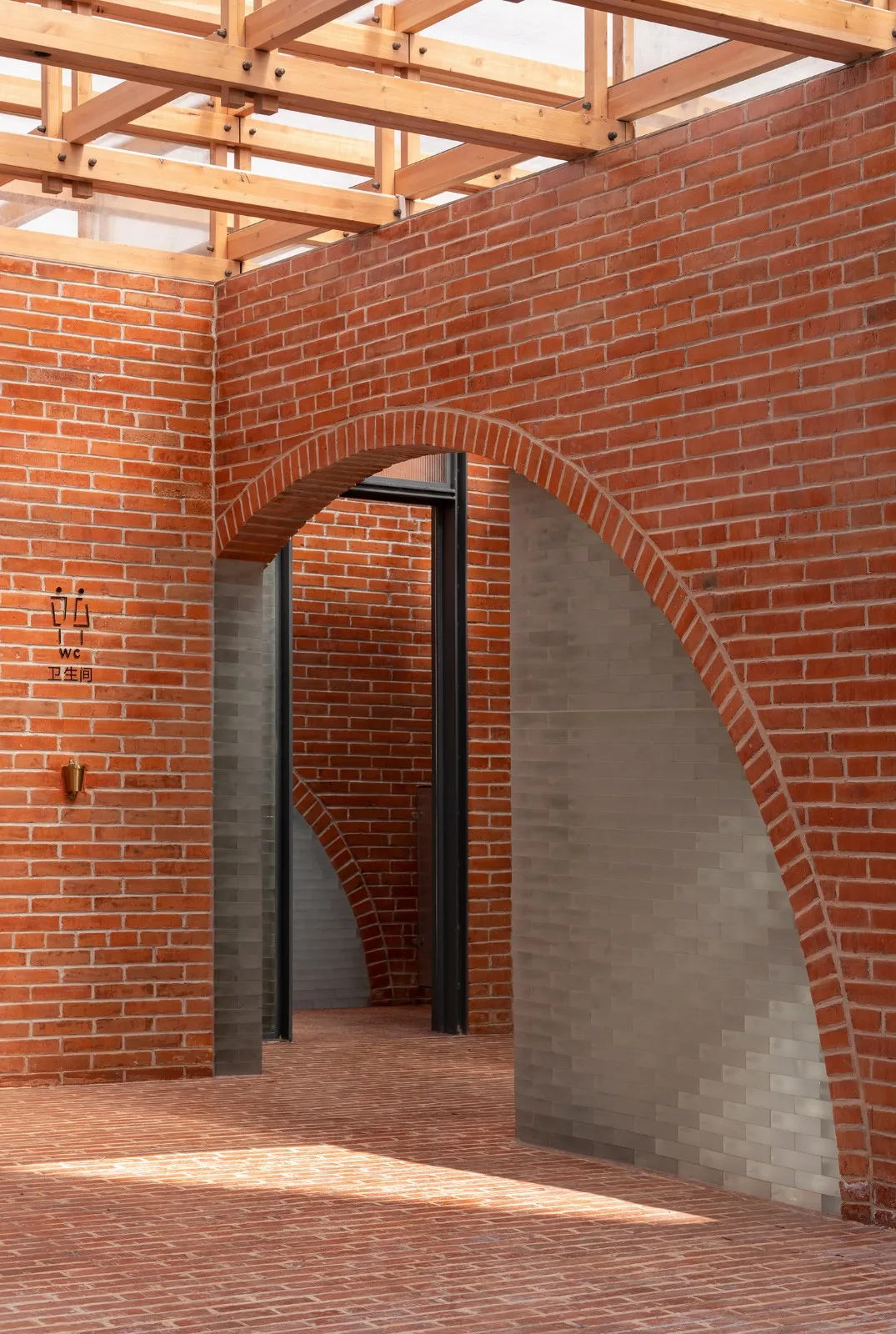 BIM Architecture | Liuba Old Street Red Brick Public Toilet/Jianlin Architectural Design Firm