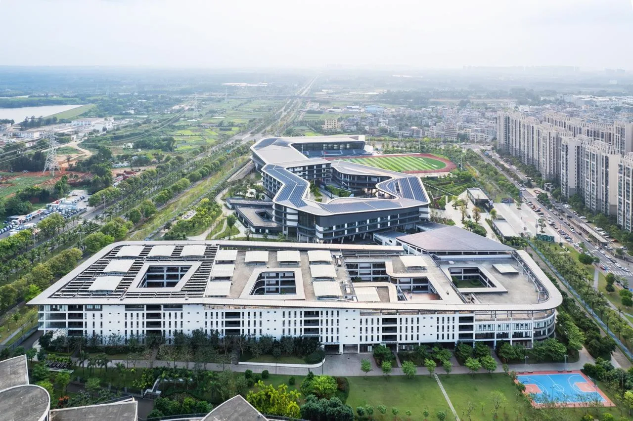 BIM Architecture | Peking University Affiliated High School Haikou School/Crossboundaries