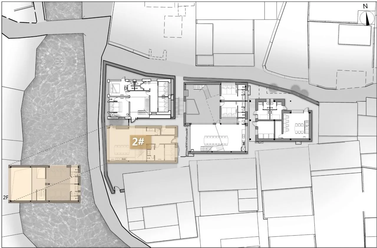 BIM Architecture | Based on Landscape: Design of Jinan Dongquan Village Homestay Cluster/GW Space Design