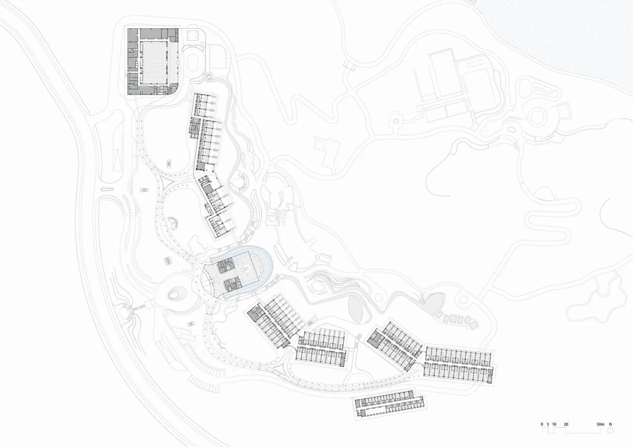 BIM Architecture | "Dragon Ridge" - Mediterranean Black Dragon Beach Resort Hotel/AIM Architecture