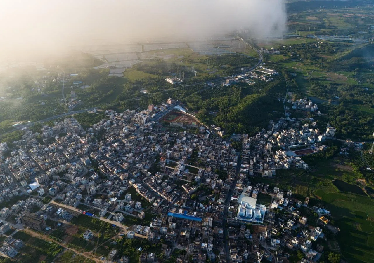 BIM Architecture | Shucun Kindergarten in Shaba Town, Yangxi County/Architectural Design and Research Institute of South China University of Technology