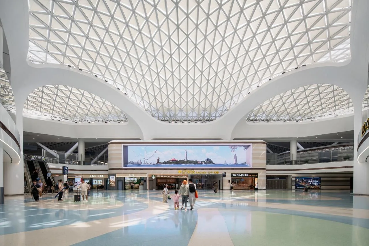 BIM Architecture | Yantai Penglai International Airport Phase II/China Southwest Architectural Design and Research Institute Co., Ltd