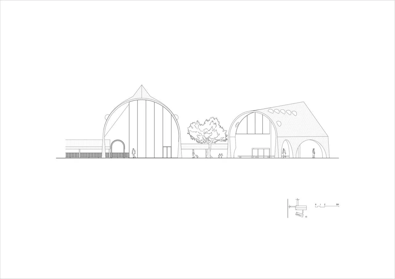 BIM Architecture | Xiazhi Bus Station/Zhizheng Architecture Studio