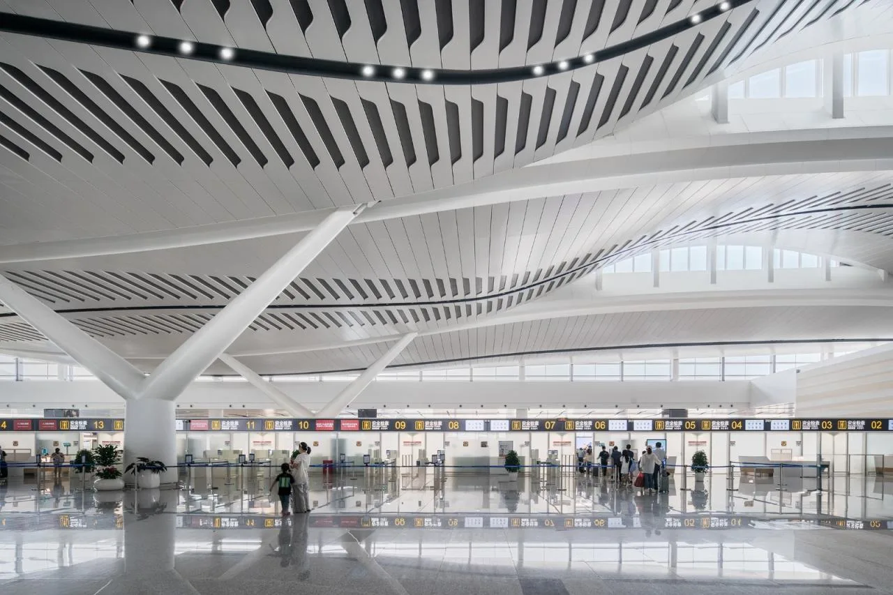 BIM Architecture | Yantai Penglai International Airport Phase II/China Southwest Architectural Design and Research Institute Co., Ltd