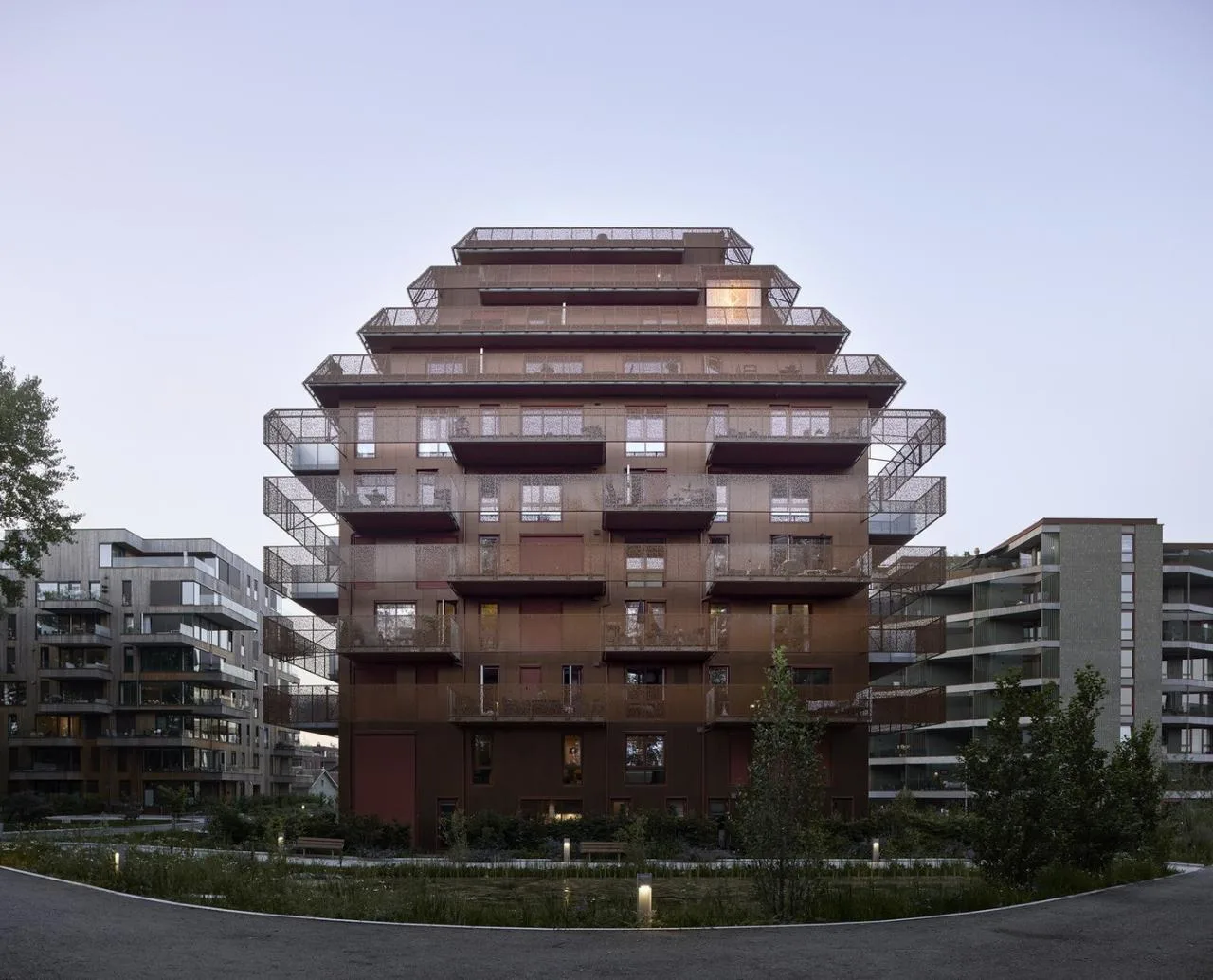 BIM Architecture | Norwegian Lantern Apartments/Reiulf Ramstad Arkitekter