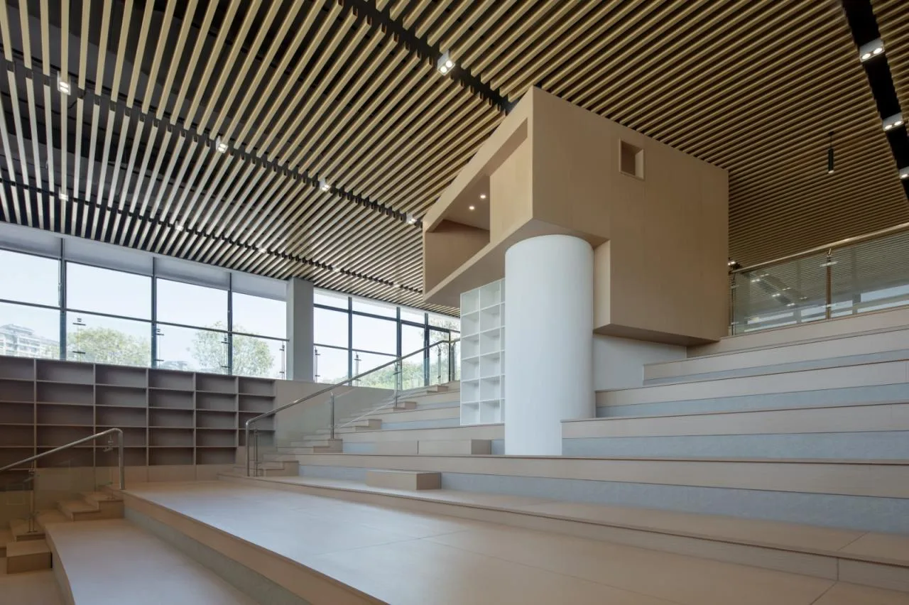 BIM Architecture | Changsha Nanya Middle School Library/China Machinery International Luojin Studio