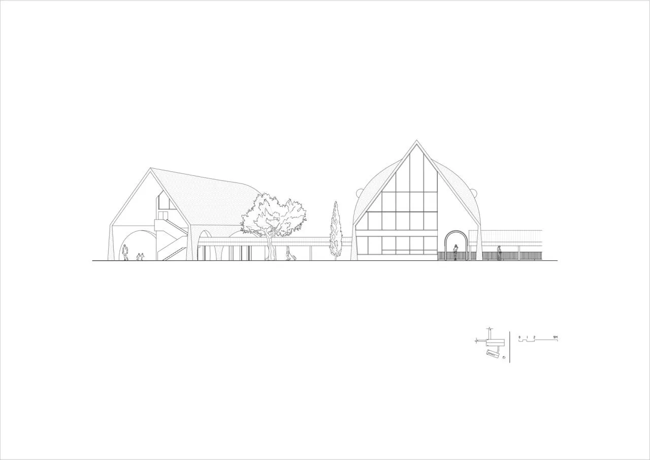 BIM Architecture | Xiazhi Bus Station/Zhizheng Architecture Studio