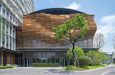 BIM Architecture: Exterior Design of Wuzhen DiShang Hotel by Shanghai Linear Architectural Design-BIM WORLD