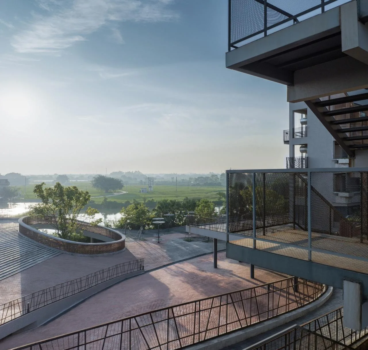BIM Architecture | Renovation, Addition, and Expansion, Jiangmen Rural Revitalization Training Center/South China University of Technology Architectural Design and Research Institute