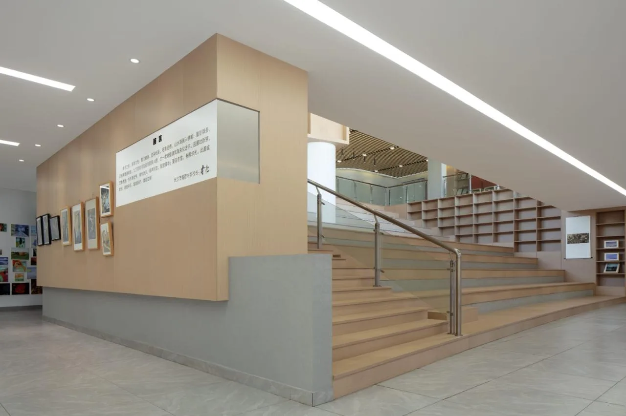 BIM Architecture | Changsha Nanya Middle School Library/China Machinery International Luojin Studio
