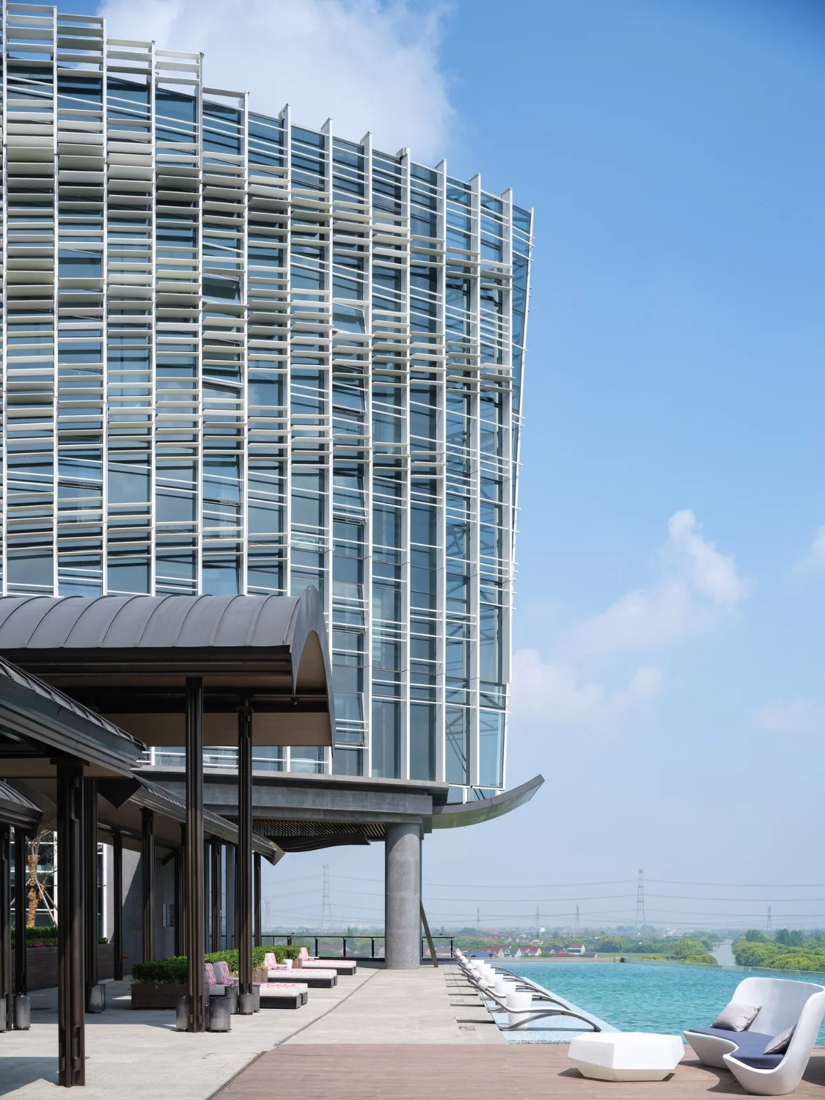 BIM Architecture | Exterior Design of Wuzhen DiShang Hotel/Shanghai Linear Architectural Design Firm