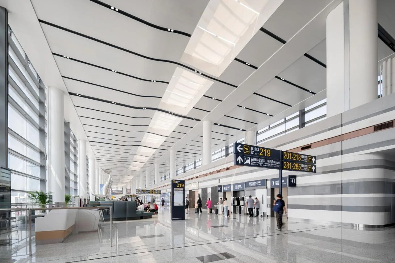 BIM Architecture | Yantai Penglai International Airport Phase II/China Southwest Architectural Design and Research Institute Co., Ltd