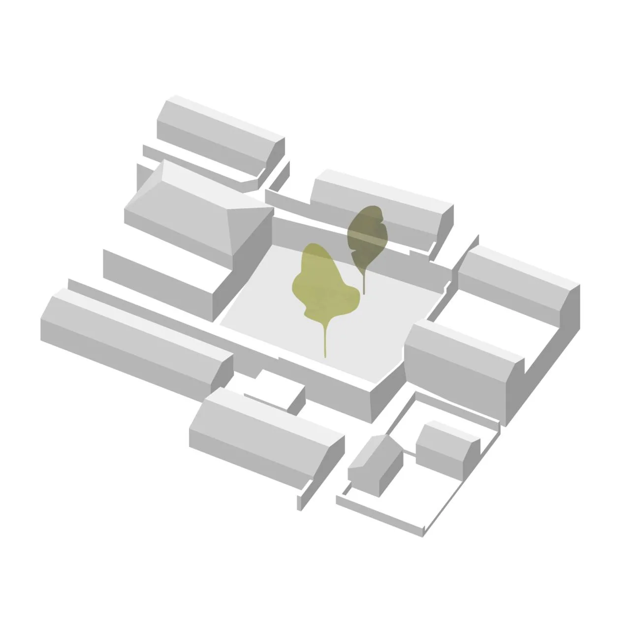 BIM Architecture | Wasteland Park, Bluff and Giant Hot Pot/Inspection Society Office