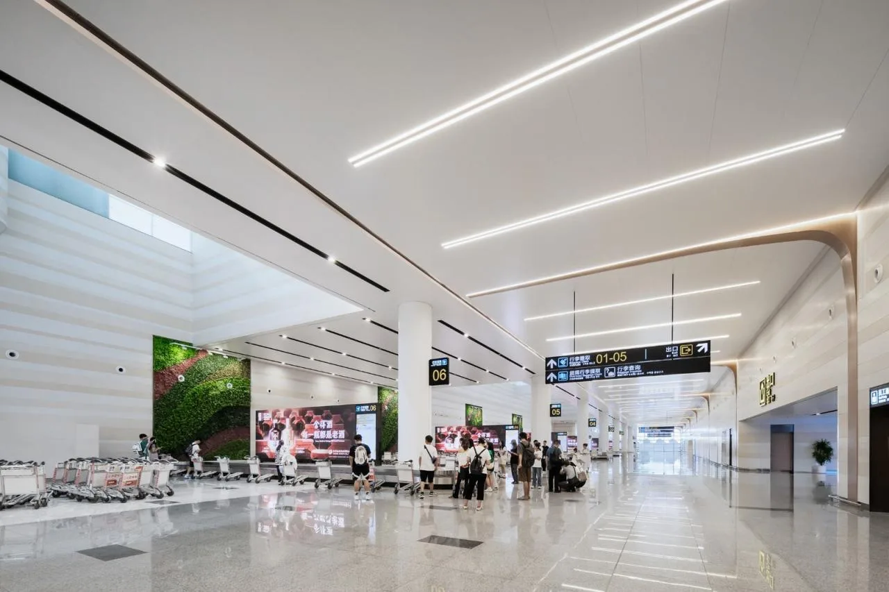 BIM Architecture | Yantai Penglai International Airport Phase II/China Southwest Architectural Design and Research Institute Co., Ltd
