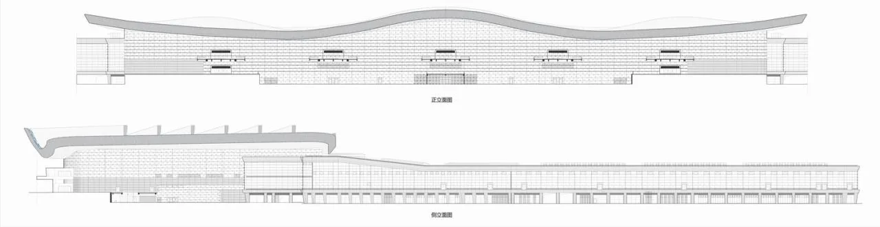 BIM Architecture | Yantai Penglai International Airport Phase II/China Southwest Architectural Design and Research Institute Co., Ltd