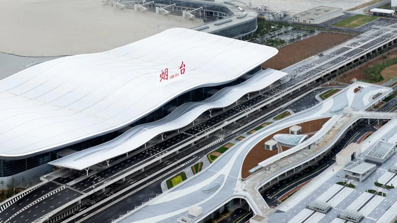 BIM Architecture | Yantai Penglai International Airport Phase II/China Southwest Architectural Design and Research Institute Co., Ltd
