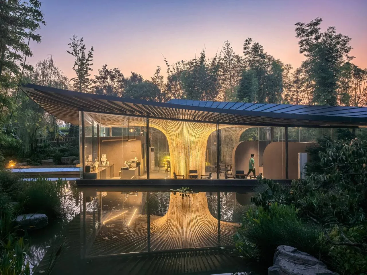 BIM Architecture | Good Cooling Under Large Leaves: Xingcheng Exhibition Park/Xiaoyin Architecture at the 2024 Chengdu International Horticultural Exposition