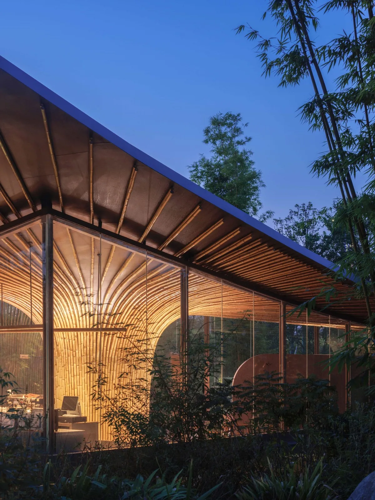 BIM Architecture | Good Cooling Under Large Leaves: Xingcheng Exhibition Park/Xiaoyin Architecture at the 2024 Chengdu International Horticultural Exposition