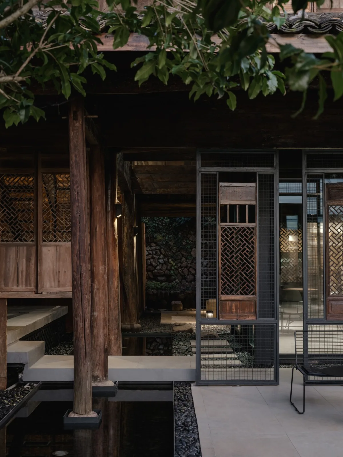 BIM architecture | Shanyu Tea House, renovating old and adding new/Olympic style buildings