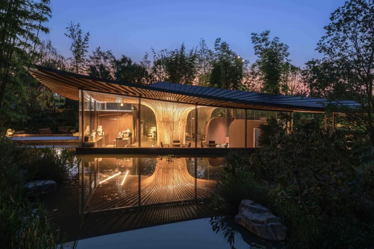 BIM Architecture | Good Cooling Under Large Leaves: Xingcheng Exhibition Park/Xiaoyin Architecture at the 2024 Chengdu International Horticultural Exposition