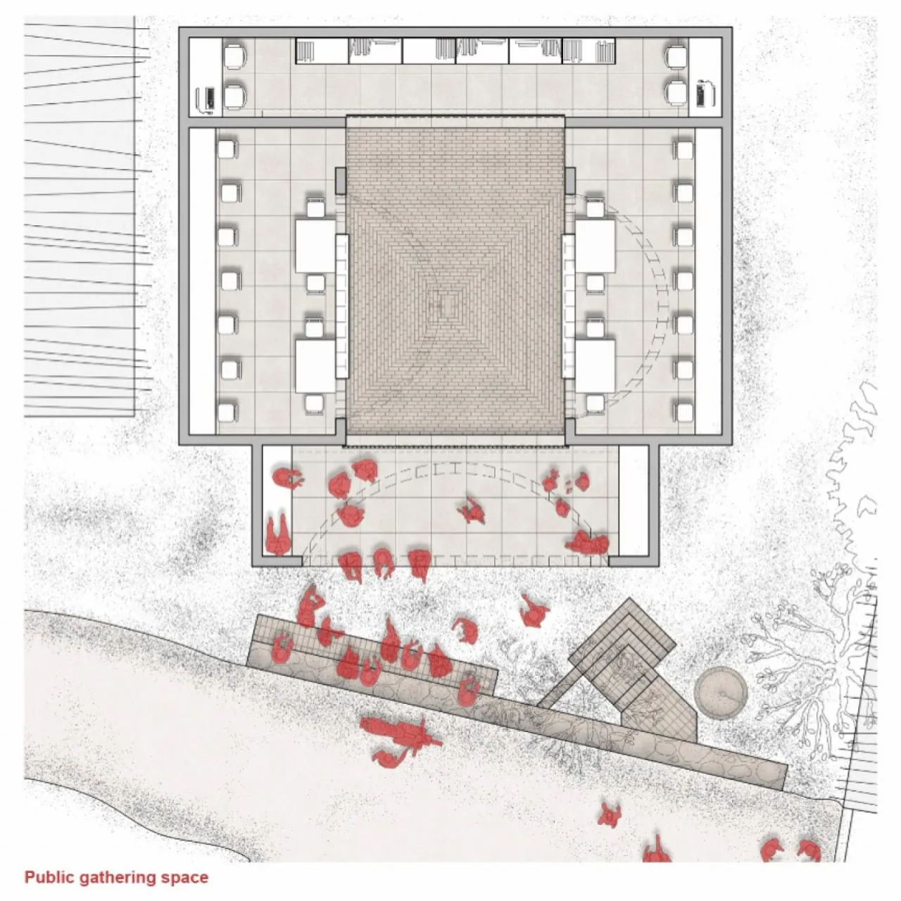 BIM Architecture | Rural Library/pk_iNCEPTiON