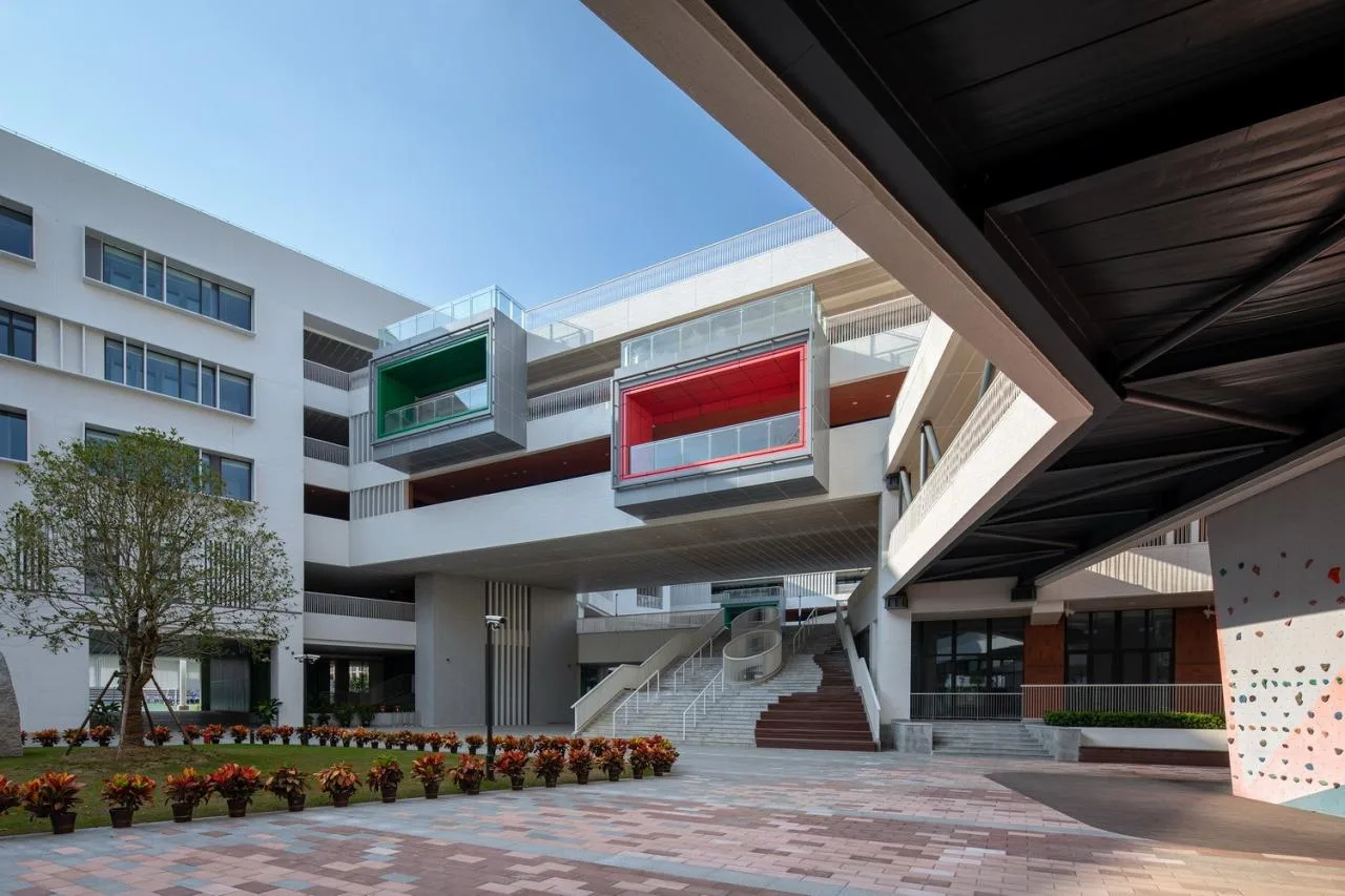 BIM Architecture | Lehuo Academy: Shanghai Qingpu Lansheng School/Shanghai Huadu Architectural Planning and Design Co., Ltd