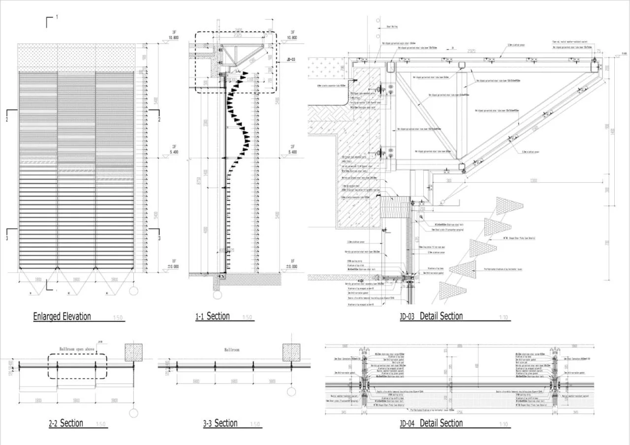 BIM Architecture | Exterior Design of Wuzhen DiShang Hotel/Shanghai Linear Architectural Design Firm