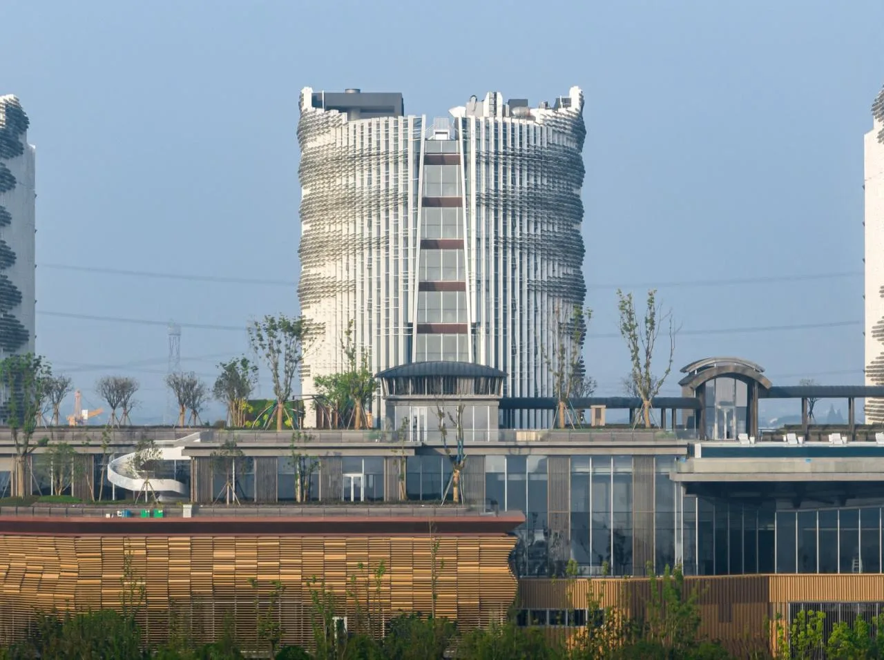 BIM Architecture | Exterior Design of Wuzhen DiShang Hotel/Shanghai Linear Architectural Design Firm
