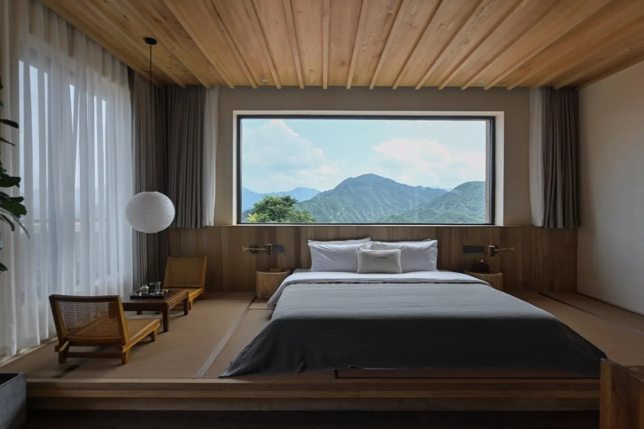 BIM Architecture | Living with Mountains: Backyard • Liushi Port Homestay/GW Space Design