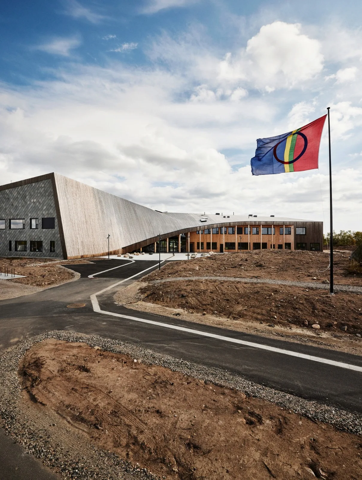BIM Architecture | Čoarvemátta Cultural and Educational Center/Snøhetta+70 ° N arkitektur+Joar Nango