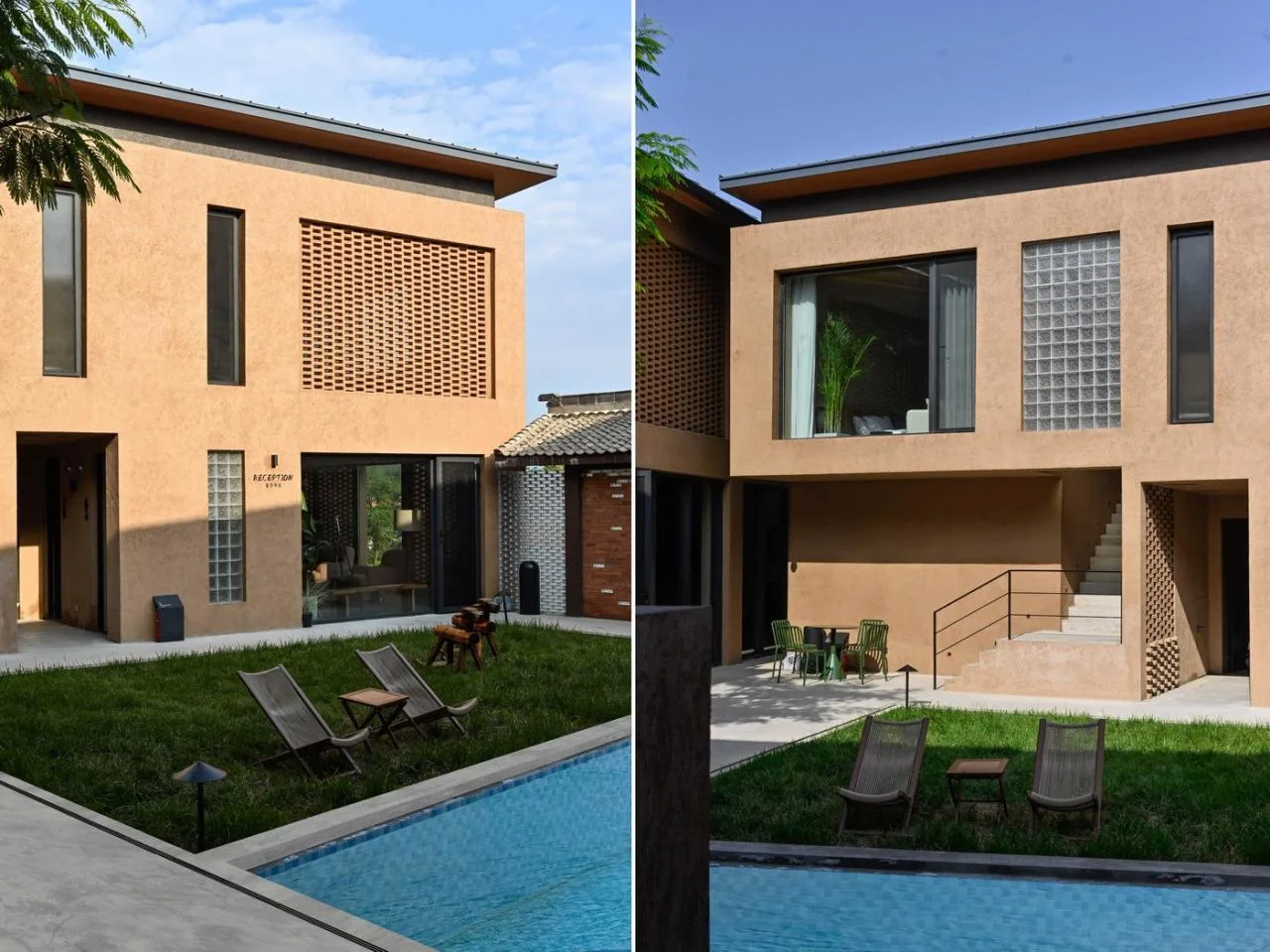 BIM Architecture | Living with Mountains: Backyard • Liushi Port Homestay/GW Space Design