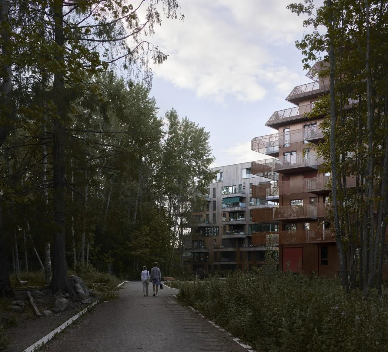 BIM Architecture | Norwegian Lantern Apartments/Reiulf Ramstad Arkitekter
