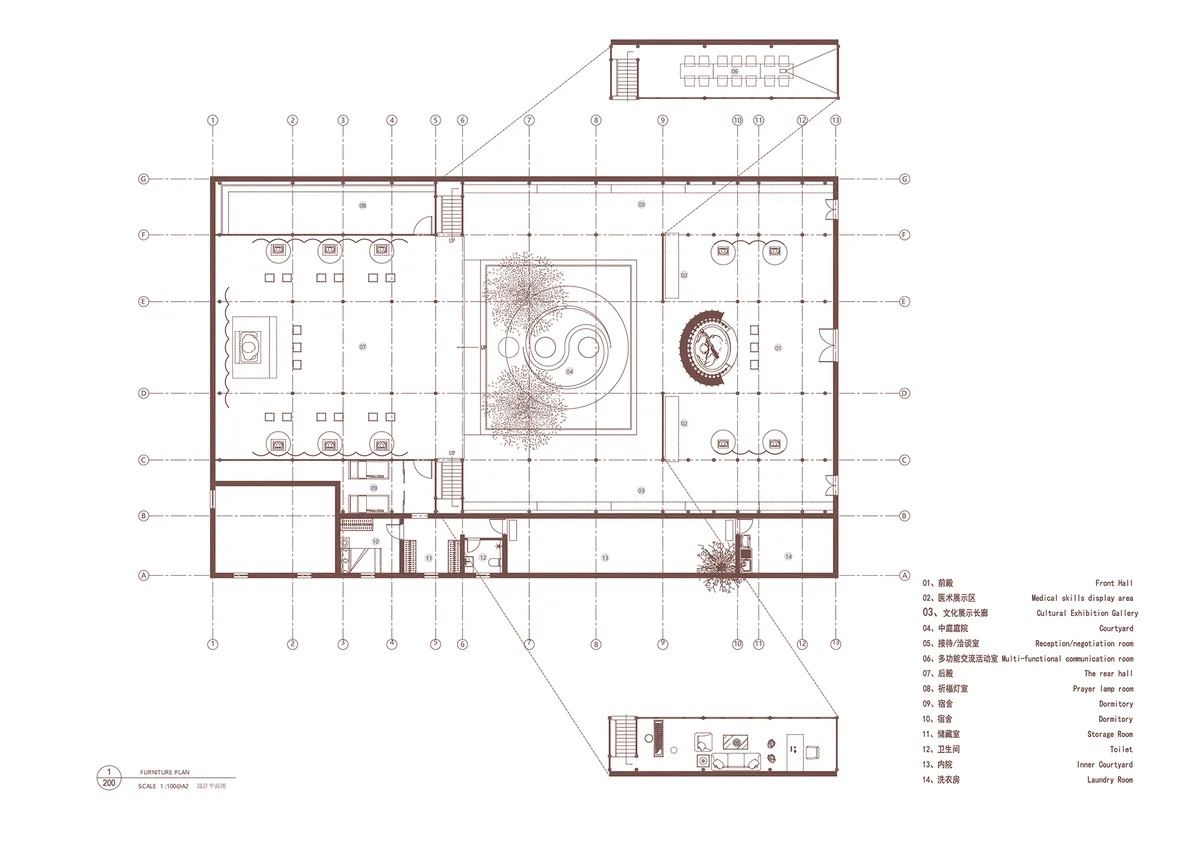 BIM Architecture | Quzhou Shennong Hall Micro renovation/Yan Yang Architectural Design