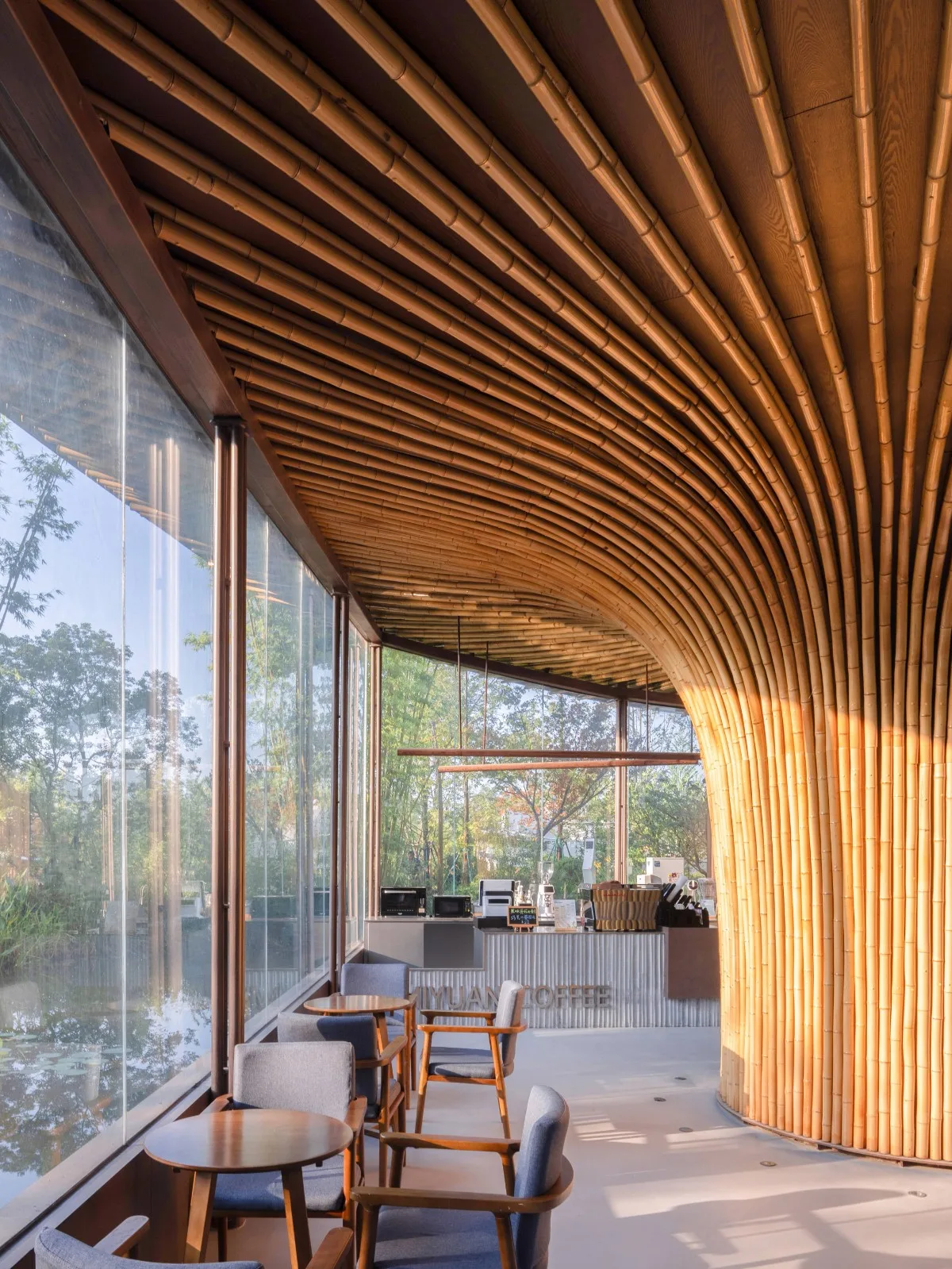 BIM Architecture | Good Cooling Under Large Leaves: Xingcheng Exhibition Park/Xiaoyin Architecture at the 2024 Chengdu International Horticultural Exposition
