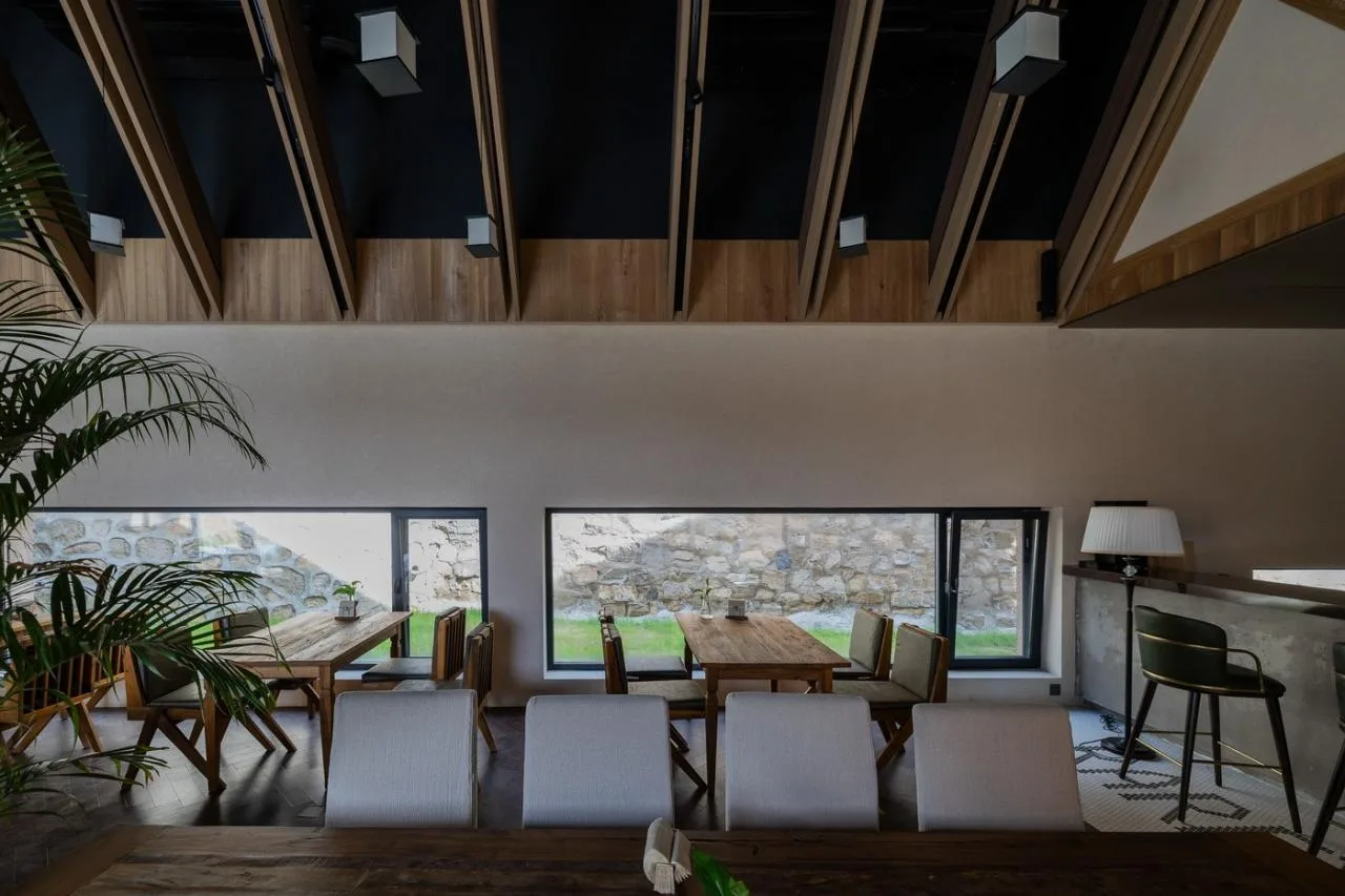 BIM Architecture | Living with Mountains: Backyard • Liushi Port Homestay/GW Space Design