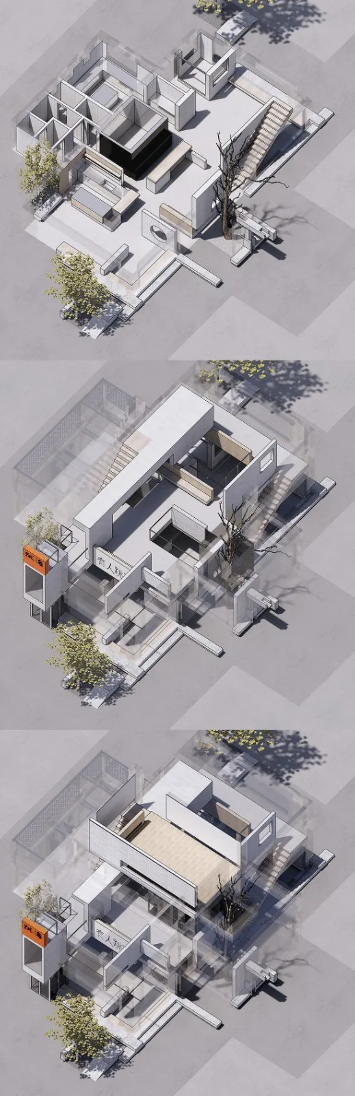 BIM Architecture | Jumping into the Sea Hood - Anaya Queyue Town/Wushan Architecture