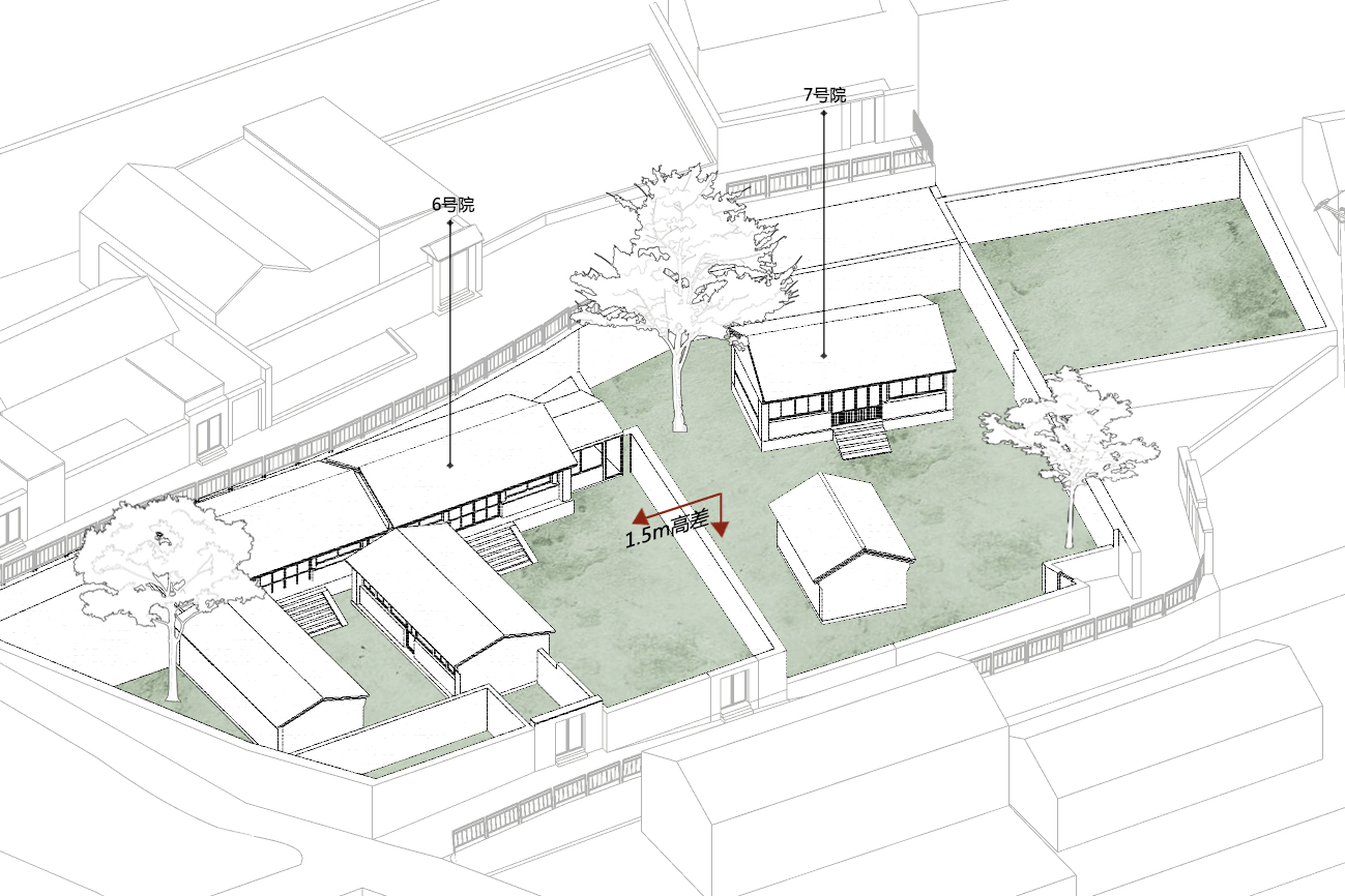 BIM Architecture | Living with Mountains: Backyard • Liushi Port Homestay/GW Space Design