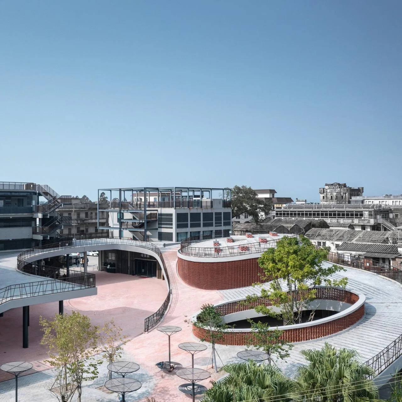 BIM Architecture | Renovation, Addition, and Expansion, Jiangmen Rural Revitalization Training Center/South China University of Technology Architectural Design and Research Institute