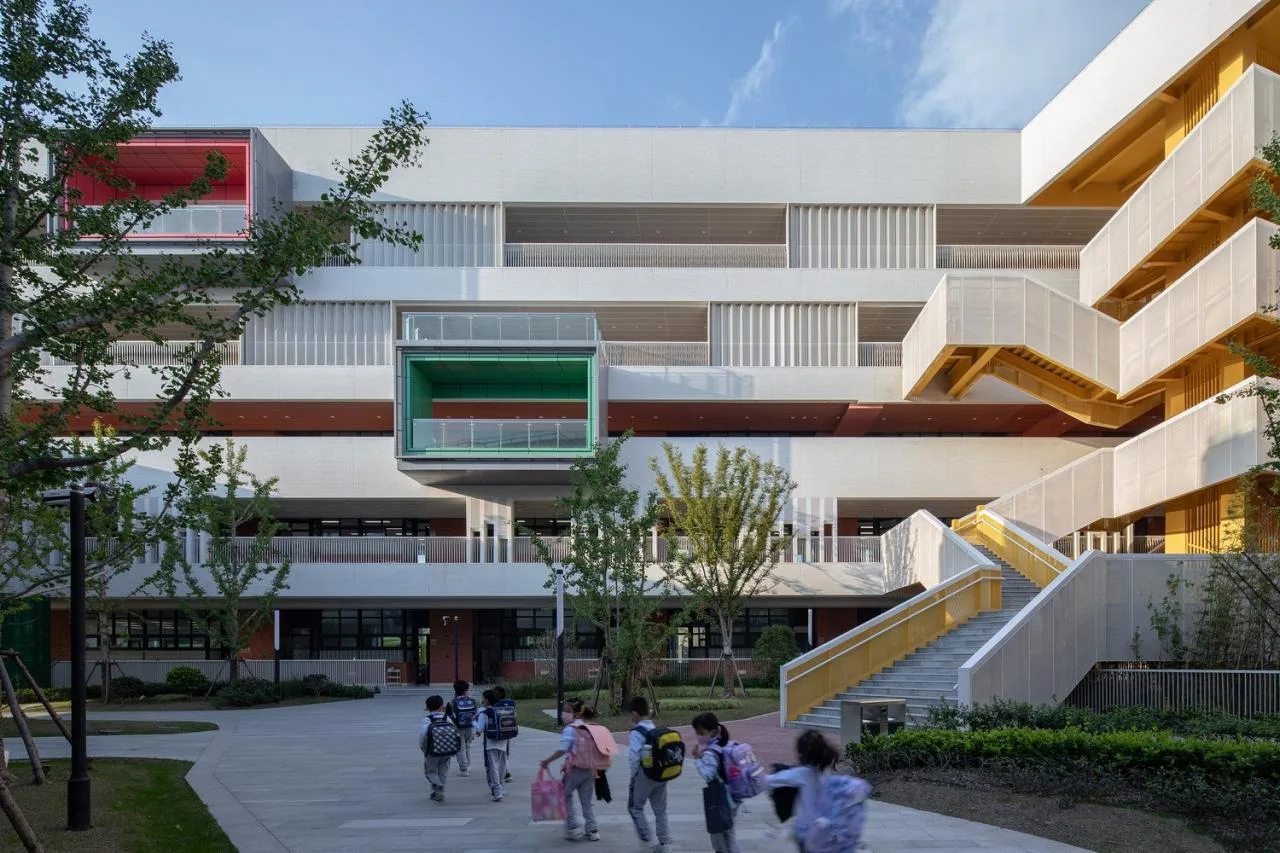 BIM Architecture | Lehuo Academy: Shanghai Qingpu Lansheng School/Shanghai Huadu Architectural Planning and Design Co., Ltd