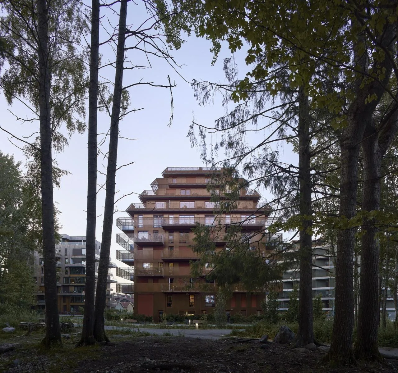 BIM Architecture | Norwegian Lantern Apartments/Reiulf Ramstad Arkitekter