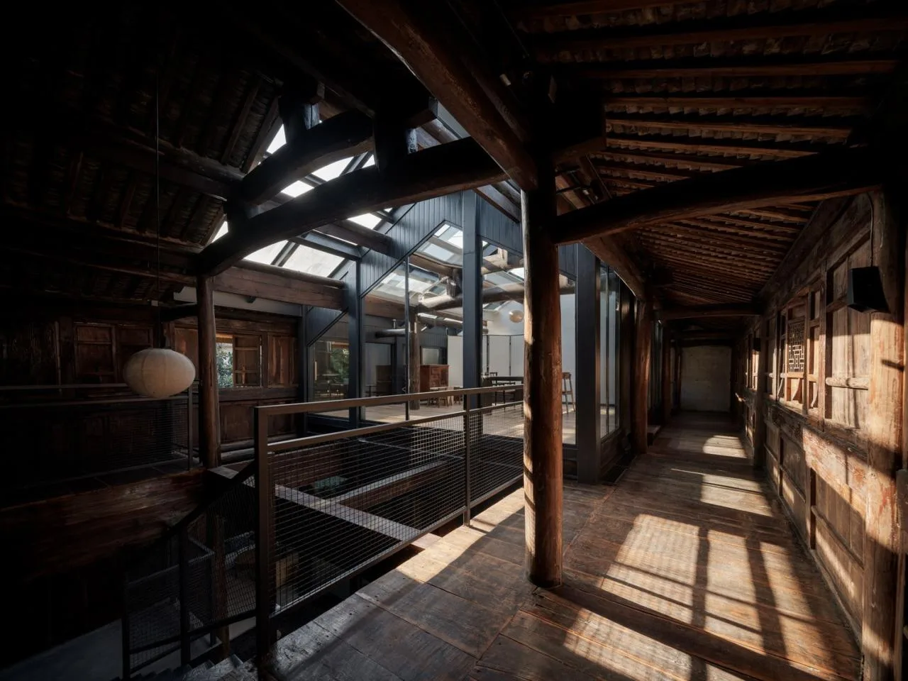 BIM architecture | Shanyu Tea House, renovating old and adding new/Olympic style buildings