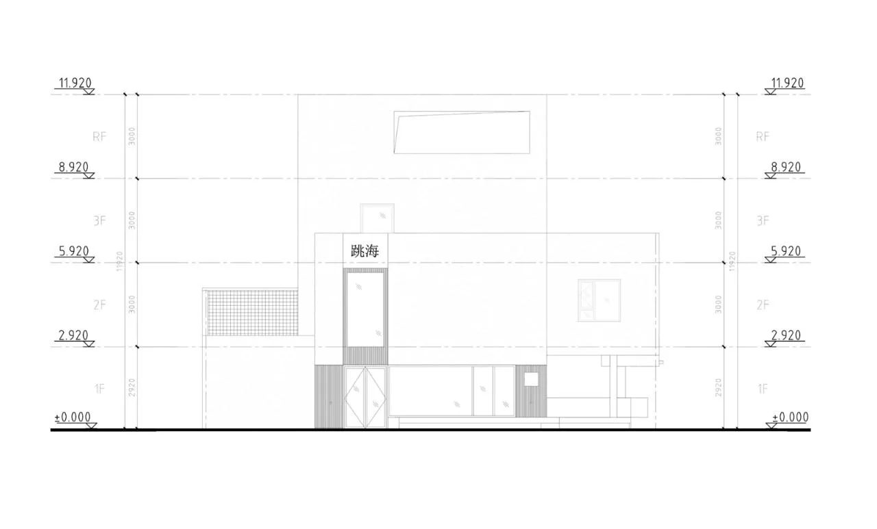 BIM Architecture | Jumping into the Sea Hood - Anaya Queyue Town/Wushan Architecture