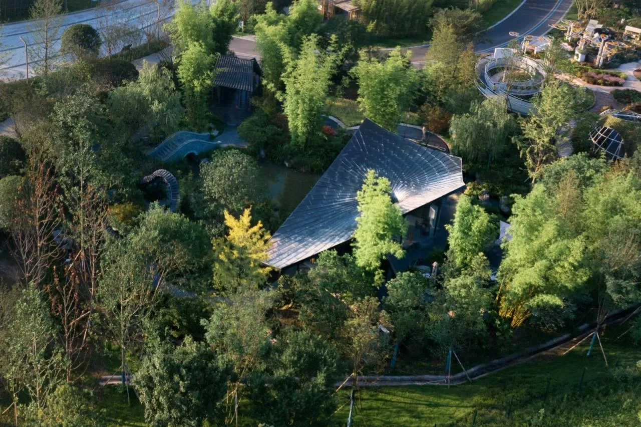 BIM Architecture | Good Cooling Under Large Leaves: Xingcheng Exhibition Park/Xiaoyin Architecture at the 2024 Chengdu International Horticultural Exposition