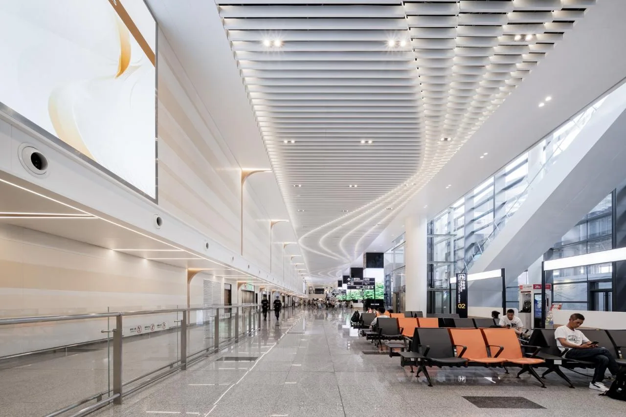 BIM Architecture | Yantai Penglai International Airport Phase II/China Southwest Architectural Design and Research Institute Co., Ltd