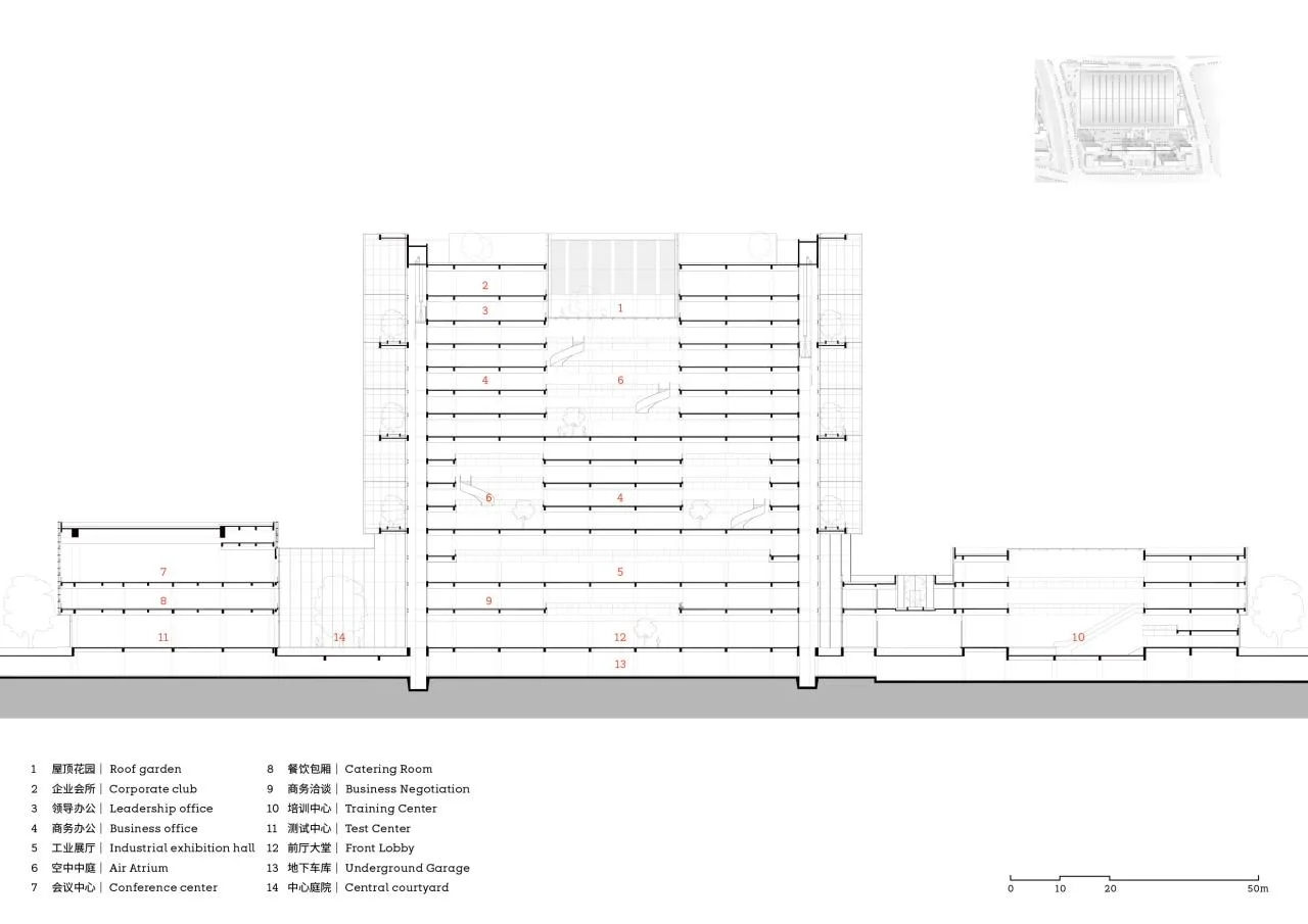 BIM Architecture | Xio Elevator Industrial Park: A 'Future Factory' / GOA Elephant Design compatible with Advanced Intelligent Manufacturing and Sustainable Living
