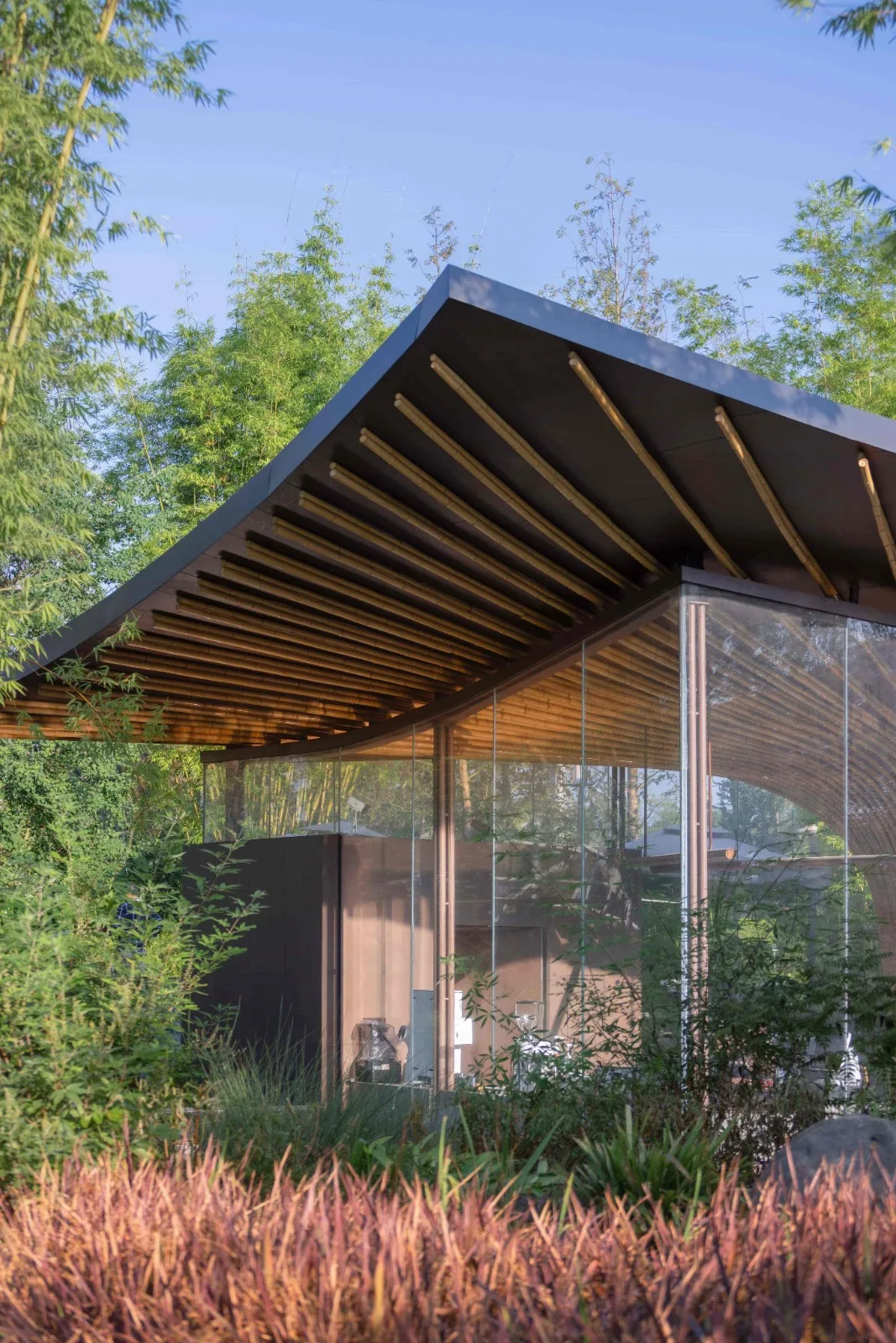 BIM Architecture | Good Cooling Under Large Leaves: Xingcheng Exhibition Park/Xiaoyin Architecture at the 2024 Chengdu International Horticultural Exposition